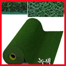 에코쿠션매트A-TYPE(내부용)10mm/흙먼지유입방지 및 미끄럼방지/녹색